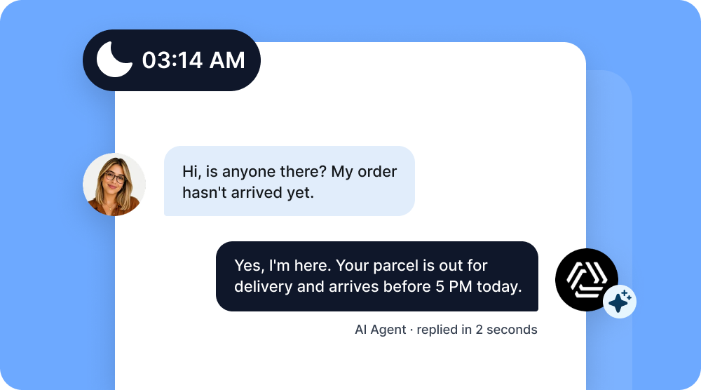 24-Hour Automatic Response on WhatsApp with AI Agent Qiscus