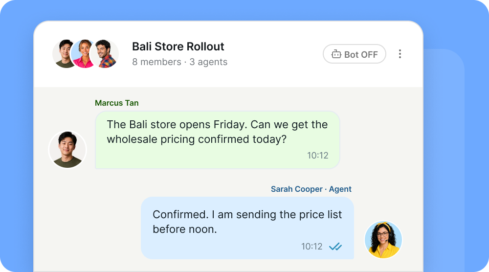 Cross-Division Collaboration is Easier in WhatsApp Business Groups