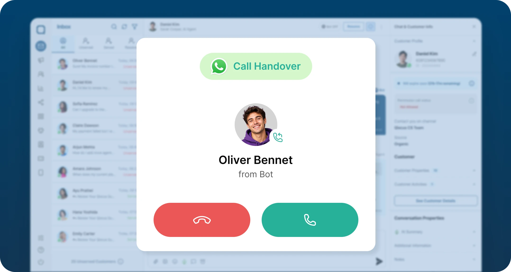 WhatsApp Calls Connect with Qiscus Omnichannel Chat
