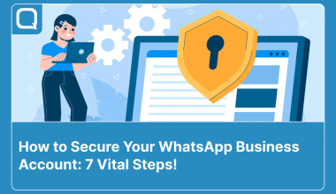 WhatsApp business account.